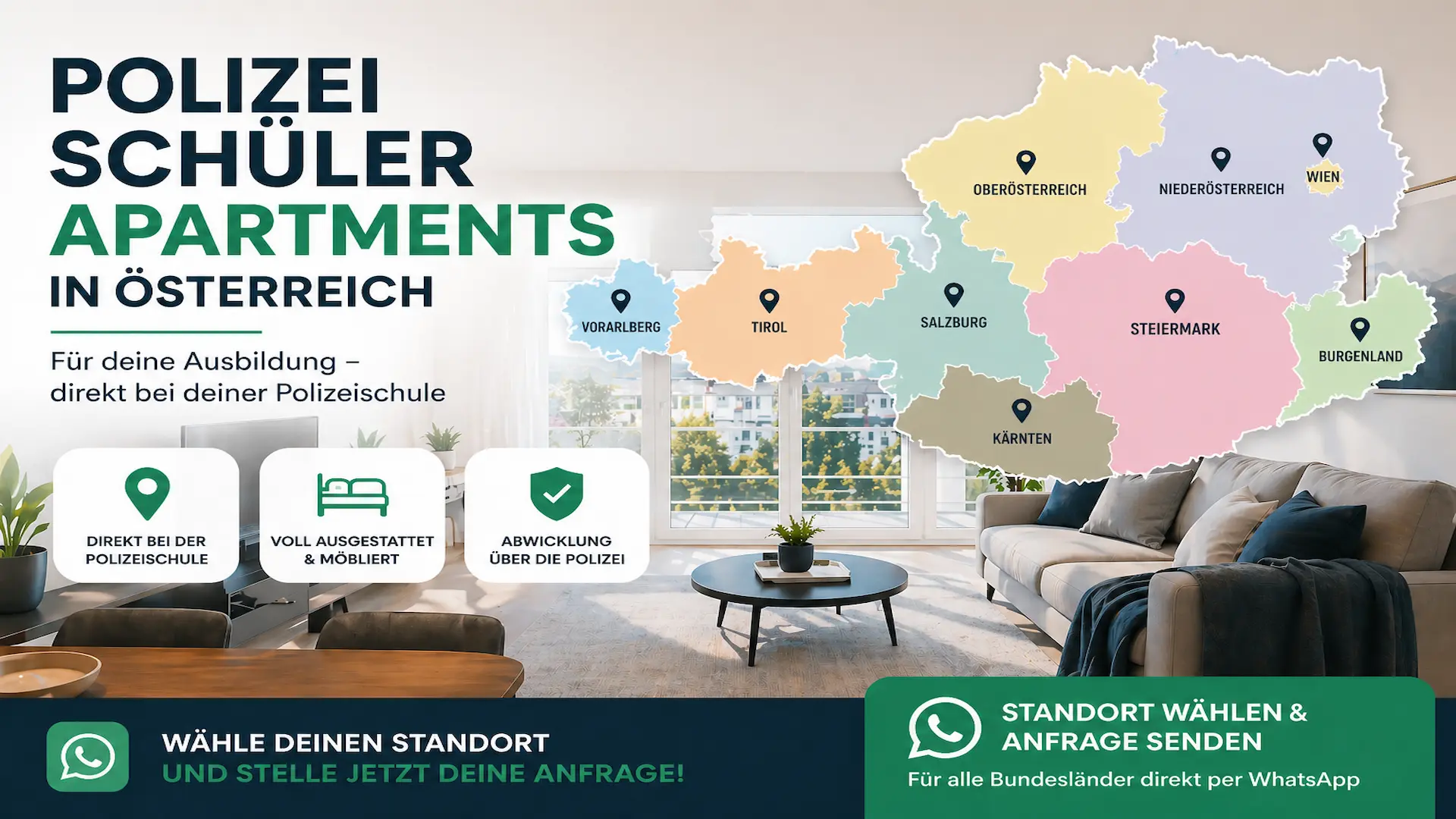 Polizei Schüler Apartments Österreich